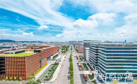 江海區(qū)全面實(shí)施招商育商攻堅(jiān)行動(dòng)，重塑“大招商”格局。圖為江門市安全應(yīng)急產(chǎn)業(yè)園。邱昱