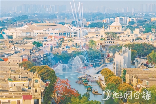 “五一”假期，赤坎華僑古鎮(zhèn)將結合騎樓、碉樓以及臨江、游船及演藝特色舉辦“赤坎有咖味”活動。