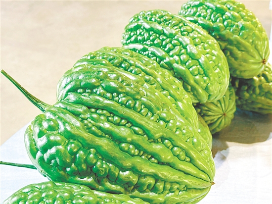 杜阮涼瓜“苦而不澀”。