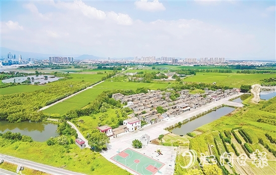 張良邊村生態(tài)底色漸濃，正努力探索“生態(tài)+文旅”發(fā)展新路。