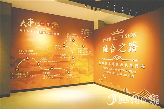 近年來，鶴山高質量推進村史館建設。圖為龍口鎮(zhèn)霄南鮮卑古村落文化館。
