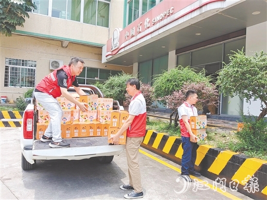 龍勝鎮(zhèn)將火龍果分批運(yùn)往蓬江、臺(tái)山、鶴山、恩平等地，一周內(nèi)售出1500余公斤，有效帶動(dòng)種植戶增收。