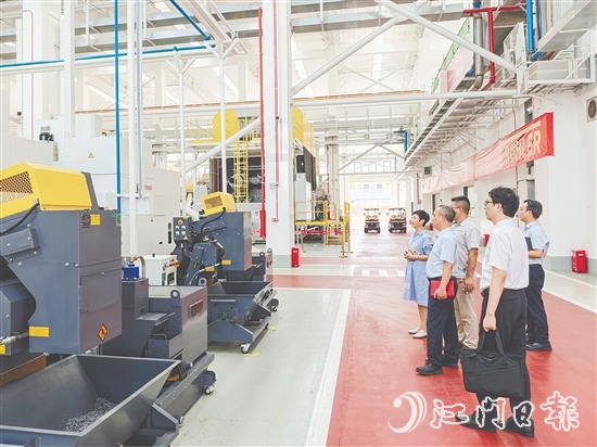 工商銀行江門分行深入企業(yè)調(diào)研，對(duì)接金融需求。