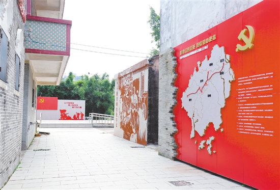 開平市水口鎮(zhèn)深入挖掘紅色資源及其精神內(nèi)涵，致力打造地標(biāo)性紅色教育基地。嚴(yán)建廣