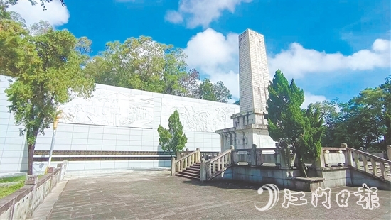 恩平革命烈士紀念碑已換新顏。