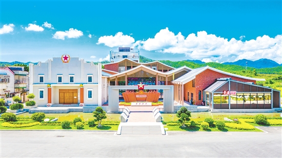 臺(tái)山市都斛鎮(zhèn)依托林基路紅色精神搭建各民族群眾同心橋梁。