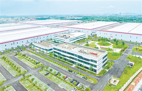 鶴山隆基綠能項(xiàng)目。