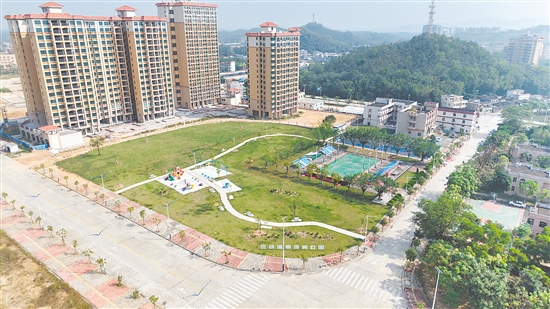 三合鎮(zhèn)建成體育公園。