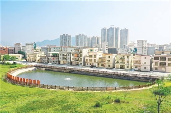 米倉村積極開展人居環(huán)境整治工作，真正讓村莊煥新顏。