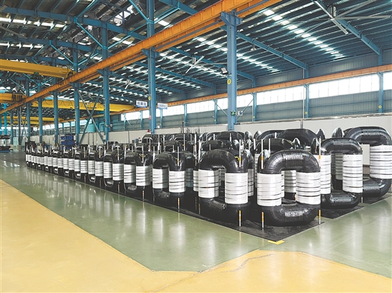 海鴻電氣入選第八批國家級制造業(yè)單項冠軍企業(yè)，圖為企業(yè)產(chǎn)品核心配件之一。