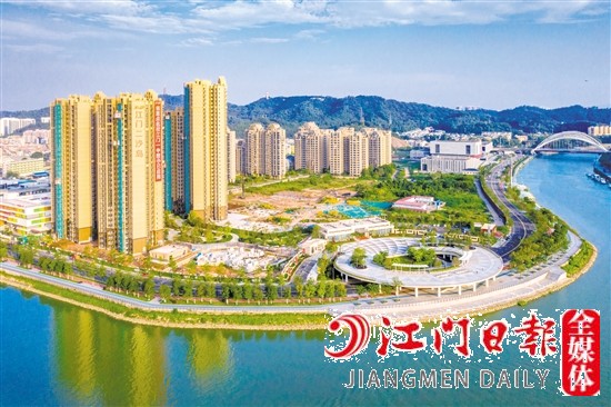 江門二沙島為江門河所環(huán)抱。