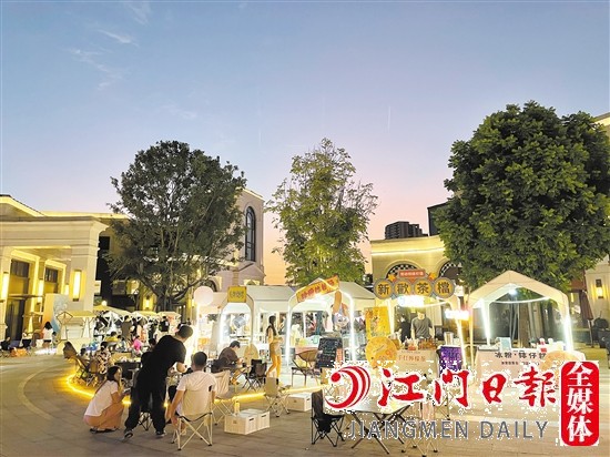 市區(qū)樓盤舉辦市集成了一種潮流。