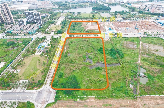 地塊實(shí)景圖。