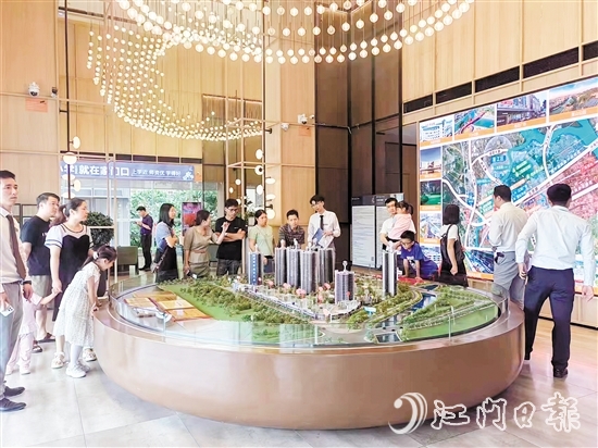 深中通道通車后，江門一些樓盤吸引了不少深圳客。