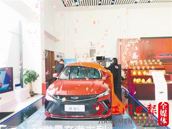 全新吉利帝豪L外觀年輕運動。