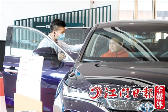 春節(jié)期間，到4S店的市民購車意愿強。