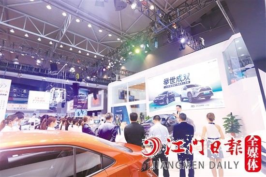?車展現(xiàn)場(chǎng)，汽車品牌企業(yè)將帶來(lái)科技盛宴。