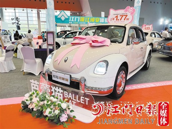 端午節(jié)車展可以看到許多新能源汽車的身影。