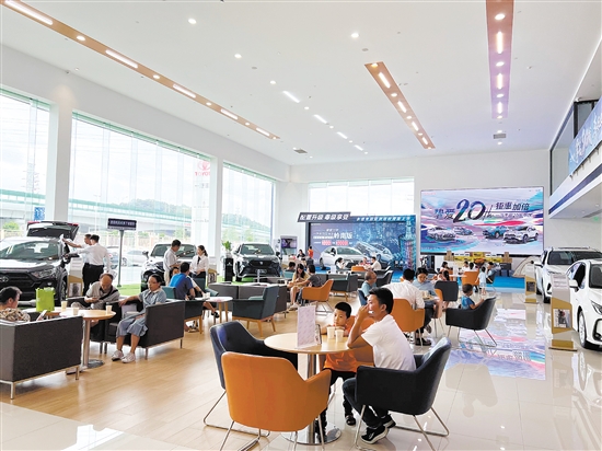 江門車市在第三季度實現(xiàn)了回暖。