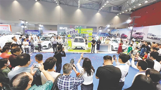 新車上市是車展的一大亮點。